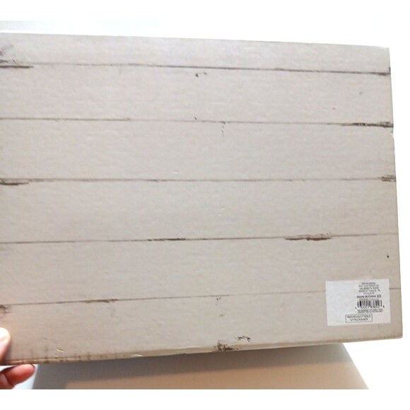 Decorative Gift Box Garden Rules Hook And Loop Closure Flowers Relax Cottage - Picture 10 of 11